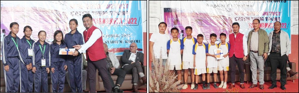 (left) Advisor Zale Neikha with Niuland team (Right) with Phek team.